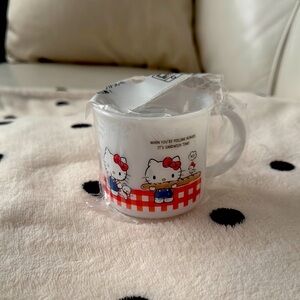Hello Kitty Red and White Party Mug